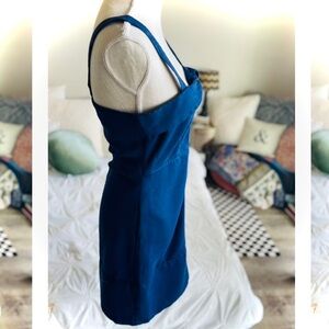 TULLETTE | M | Pin-Up Tank Button Down Zip Retro Urban Outfitters Dress NWOT